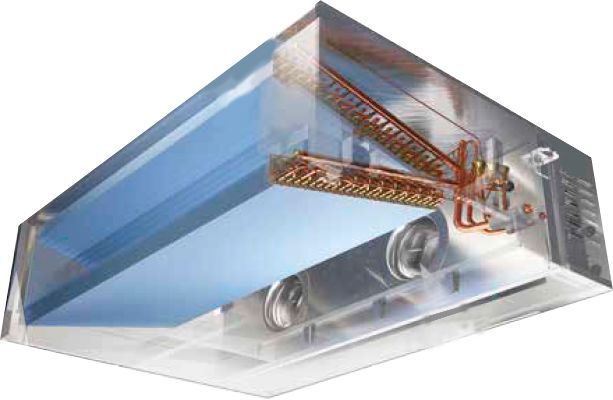 V şeklinde yapı, patentli dış ünite eşanjörü