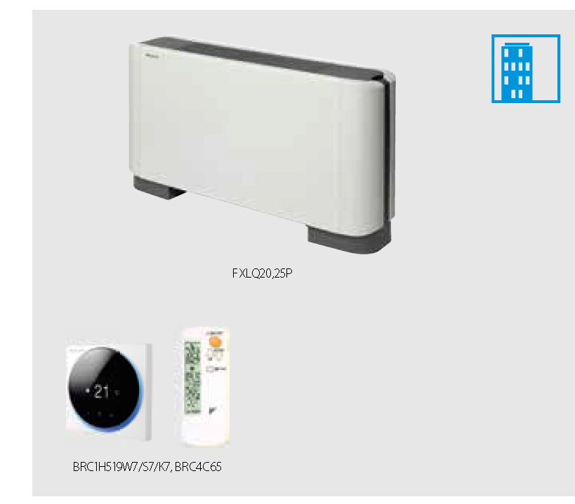 FXLQ-P Döşeme tipi ünite