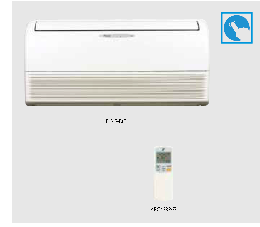 FLXS-B(9) Yer tavan tipi ünite 