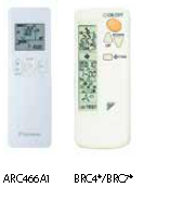 ARC4*/BRC4*/BRC7* Uzaktan kumanda