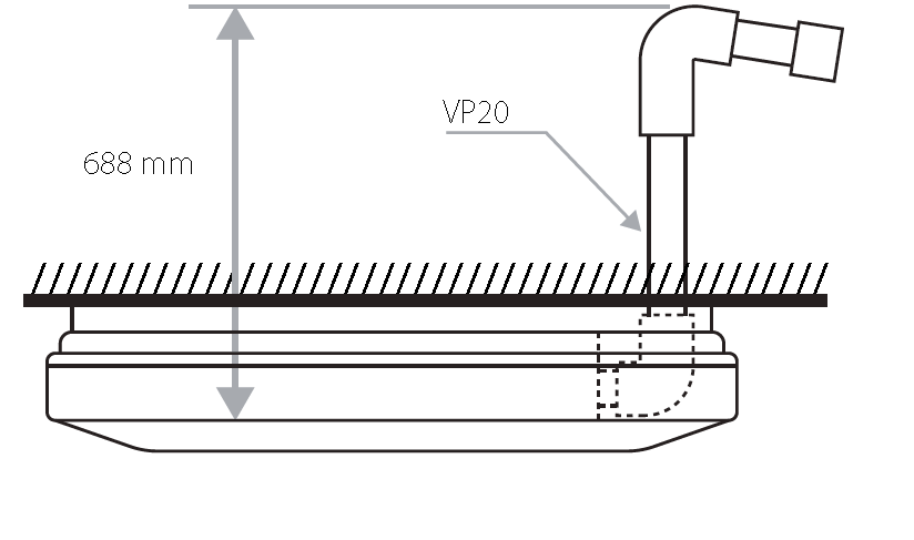 FXUQ-A 4 yöne üflemeli tavan asılı tip ünite
